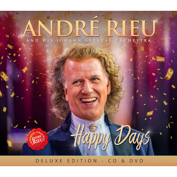 Product image for André Rieu: Happy Days Deluxe CD+DVD
