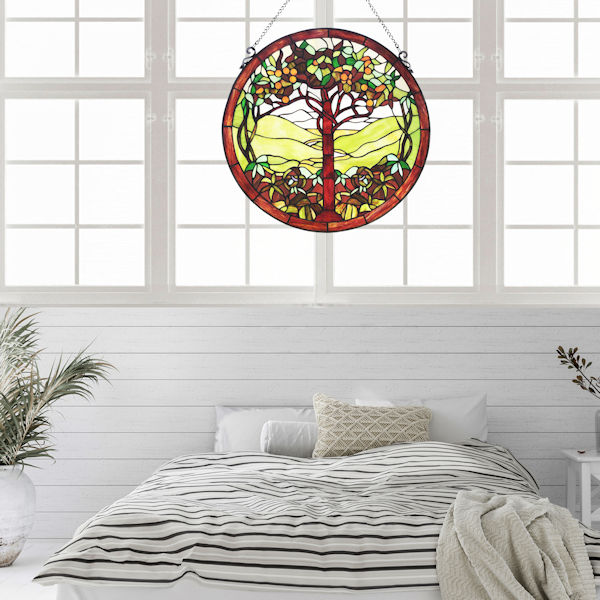 Product image for Tree of Life Stained Glass Panel