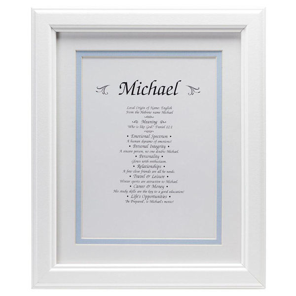Product image for Personalized First Name Meaning Framed Print