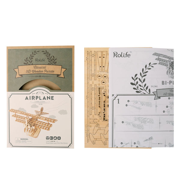 Product image for Wooden Classic Airplane Kit
