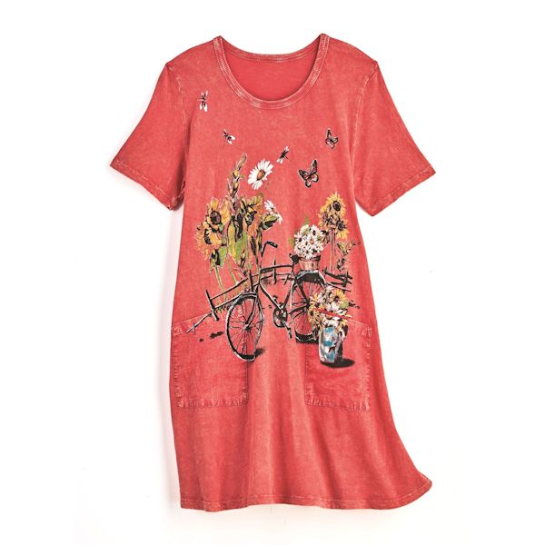 Product image for Bicycle T-Shirt Dress