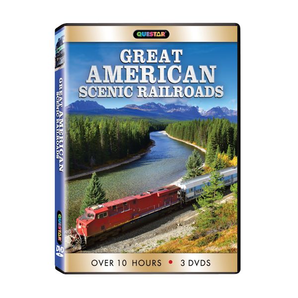 Product image for Great American Scenic Railroads DVD
