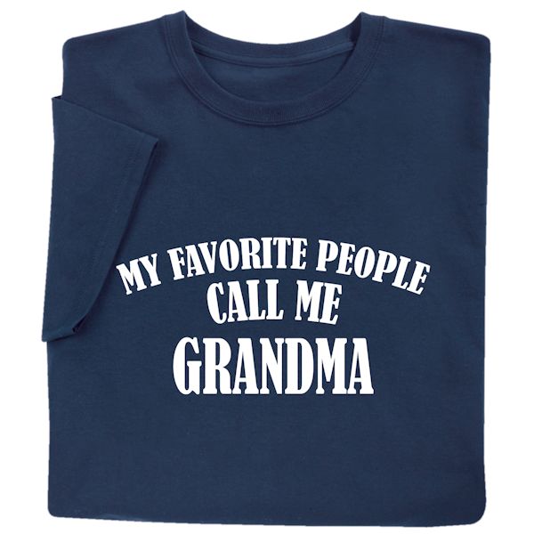 Product image for Personalized My Favorite People T-Shirt or Sweatshirt