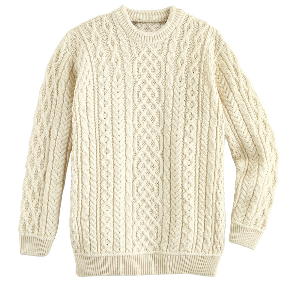 Men's Aran Fisherman Sweater