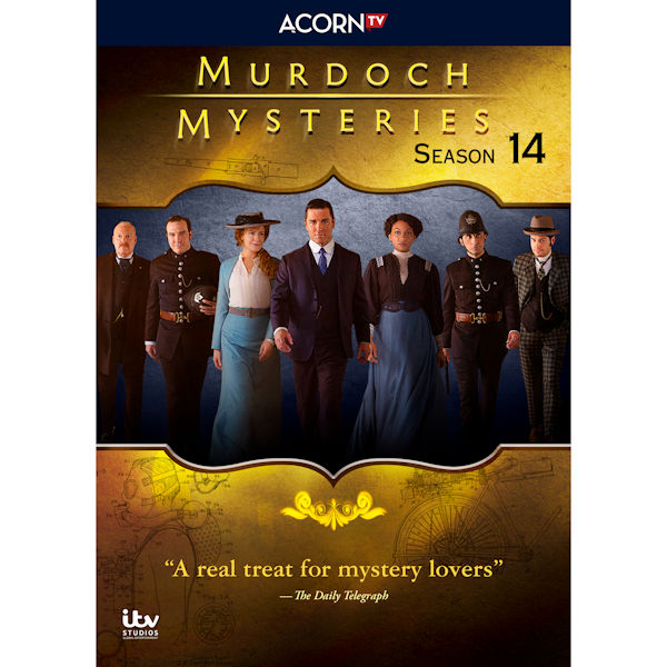Product image for Murdoch Mysteries Season 14 DVD & Blu-Ray