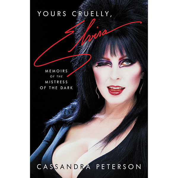 (Signed) Yours Cruelly, Elvira Book with DVD