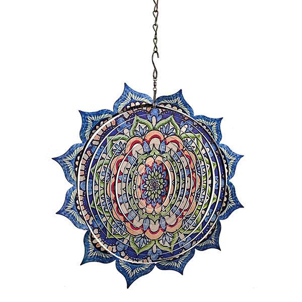 Multi-colored Mandala Spinner