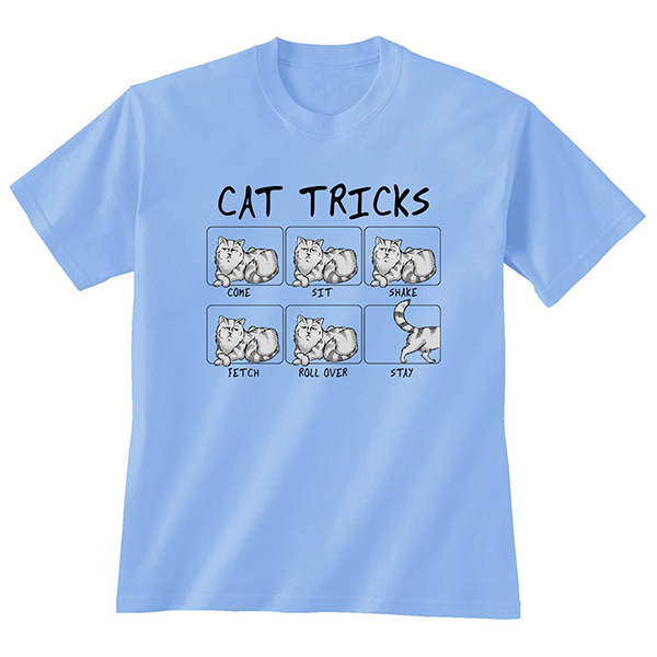 Product image for Cat Tricks T-Shirt or Sweatshirt
