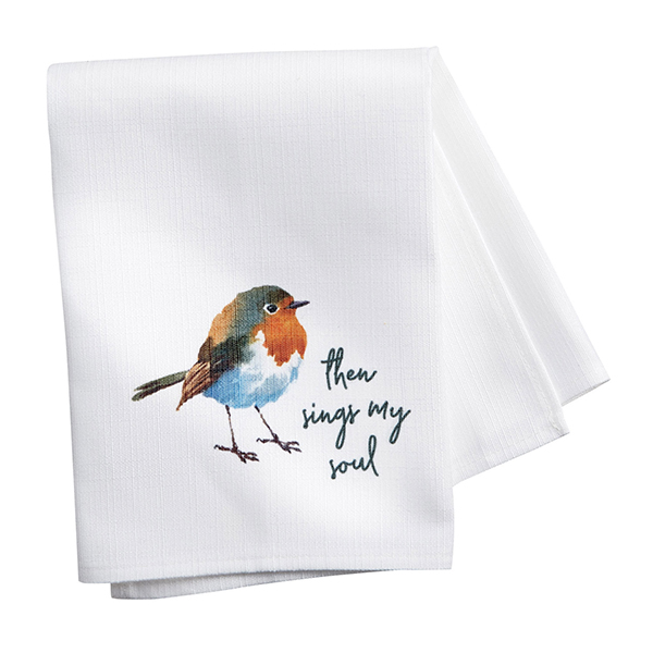 Product image for Then Sings My Soul Tea Towel