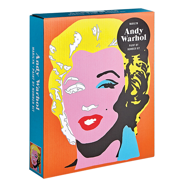 Product image for Andy Warhol Paint by Number Kit