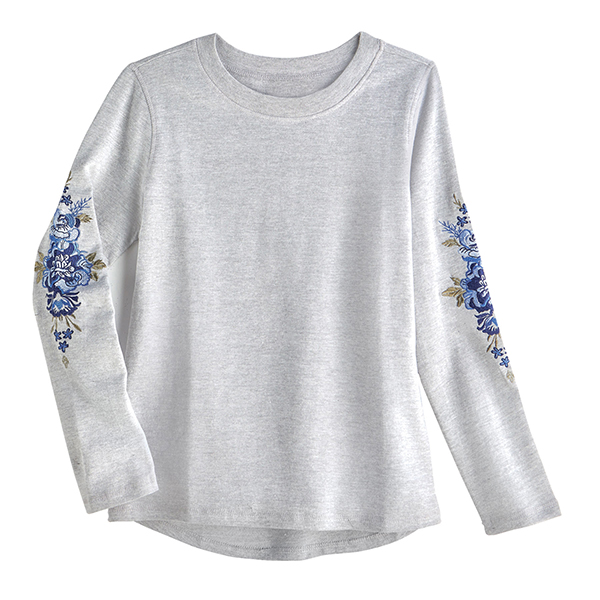 Product image for Embroidered Sleeves Tunic