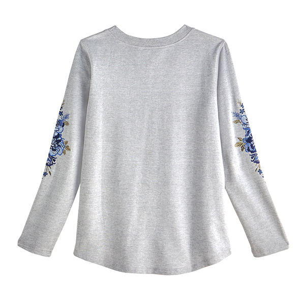 Product image for Embroidered Sleeves Tunic