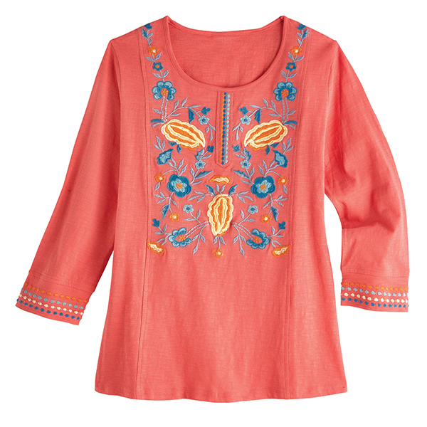 Layla Embroidered Top