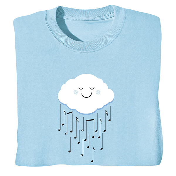 Product image for Musical Cloud T-Shirt or Sweatshirt