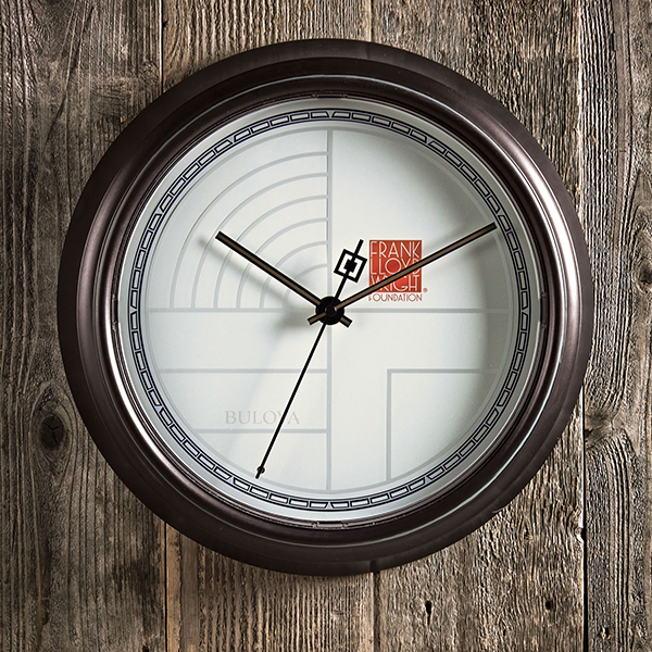 Frank Lloyd Wright Indoor/Outdoor Clock