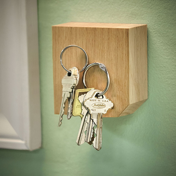 Product image for Hold My Keys Wood Block