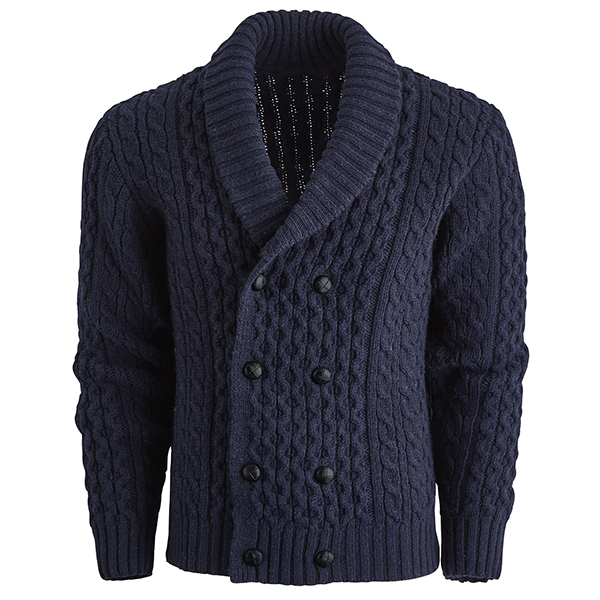 Product image for Men's Double-Breasted Irish Cardigan