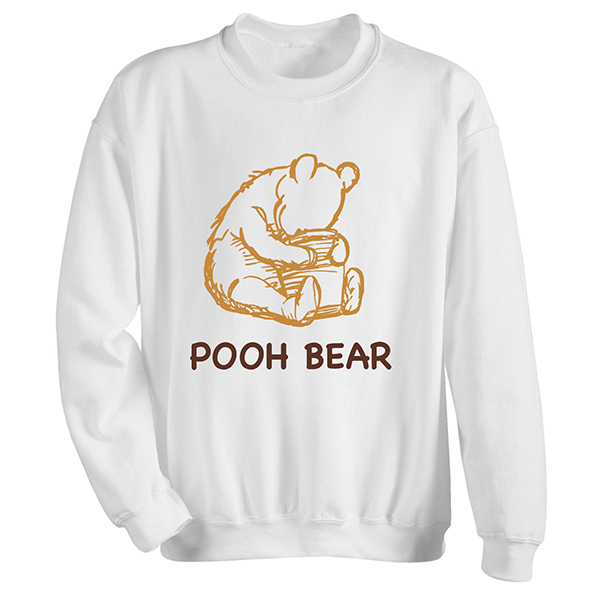 Product image for Pooh Bear T-Shirt or Sweatshirt