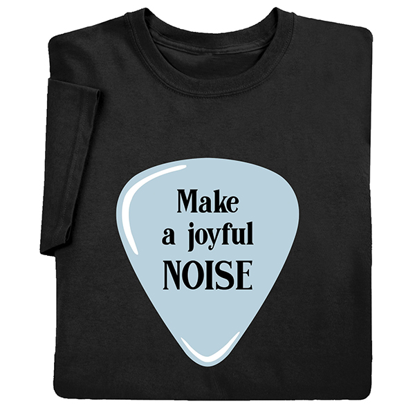 Product image for Joyful Noise Guitar Pick T-Shirt or Sweatshirt