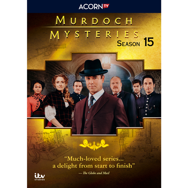 Product image for Murdoch Mysteries, Season 15 DVD or Blu-ray
