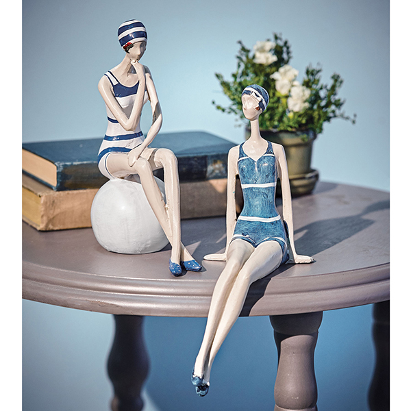Product image for Retro Swimsuit Women Statuary - Shelf Sitter 