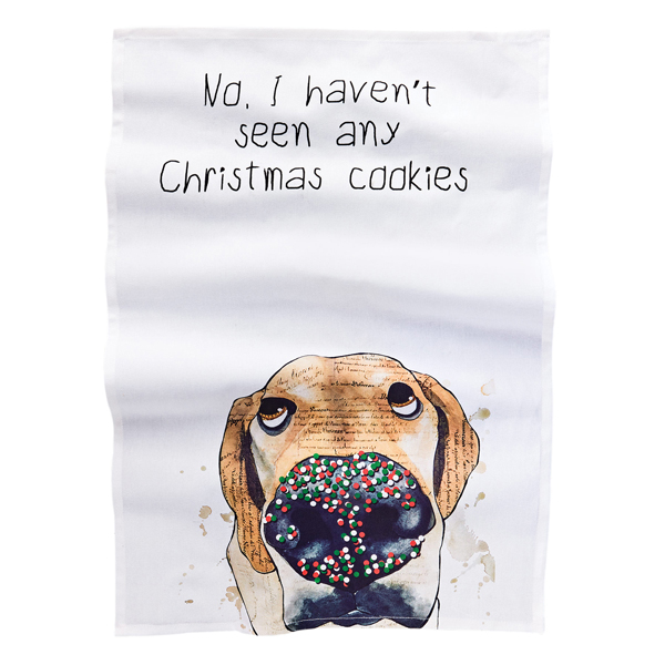 Product image for Set of 2 Holiday Dog Towels