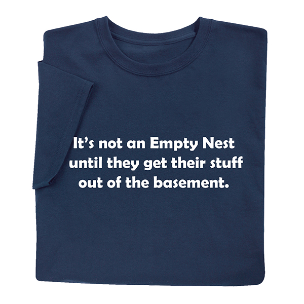 Product image for Empty Nest T-Shirt or Sweatshirt