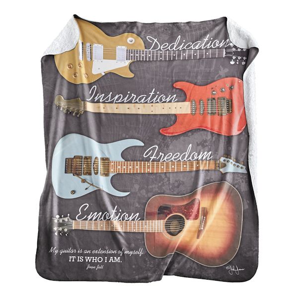 Product image for Who I Am Guitar Throw