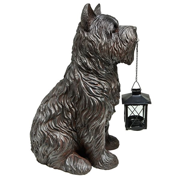 Product image for Animal Statuarys with Tealight - Scottie