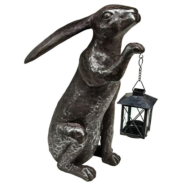 Product image for Animal Statuarys with Tealight - Rabbit