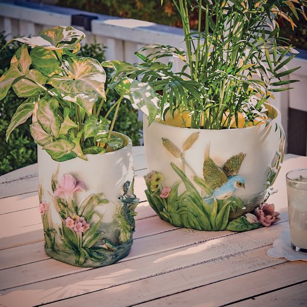 Product image for Floral Garden Planters