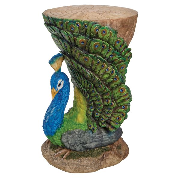 Peacock Side Table