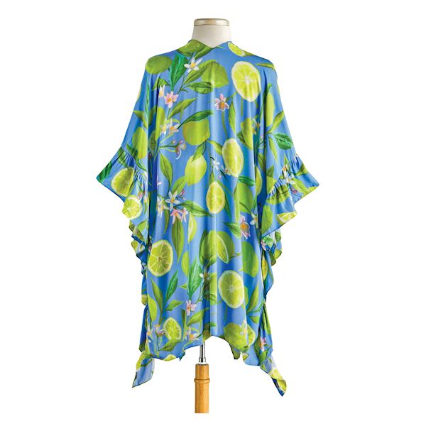 Product image for Limes Ruffle Kimono