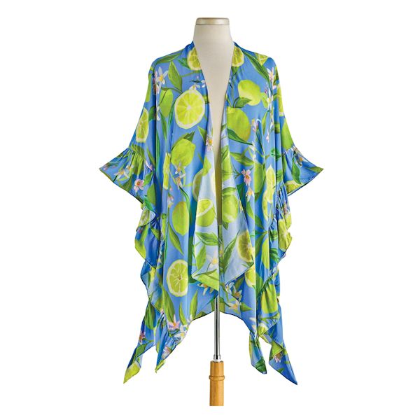 Product image for Limes Ruffle Kimono
