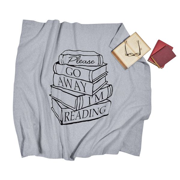 Product image for I'm Reading Throw