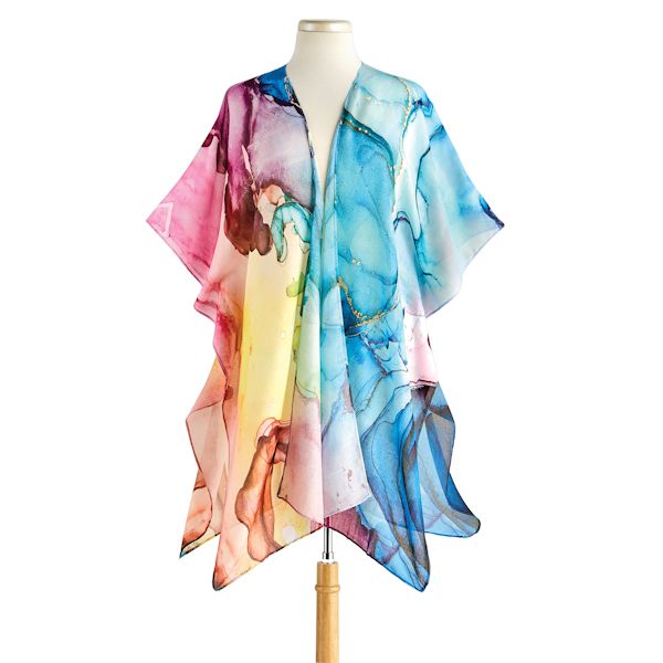 Product image for Marbled Watercolor Kimono