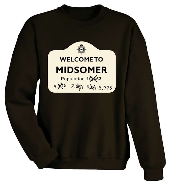 Product image for Welcome to Midsomer T-Shirt or Sweatshirt