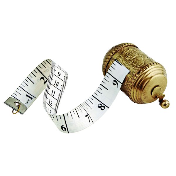 Brass Tape Measure Holder