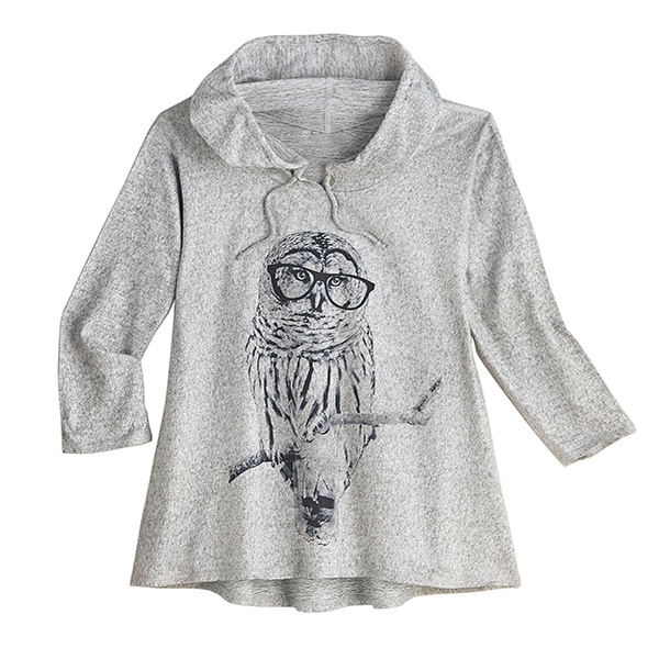 Product image for Hooded Owl Shirt