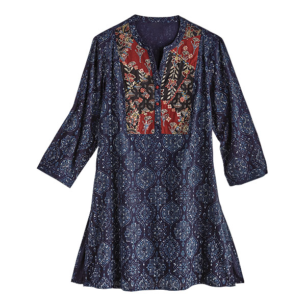 Delilah Patchwork Tunic