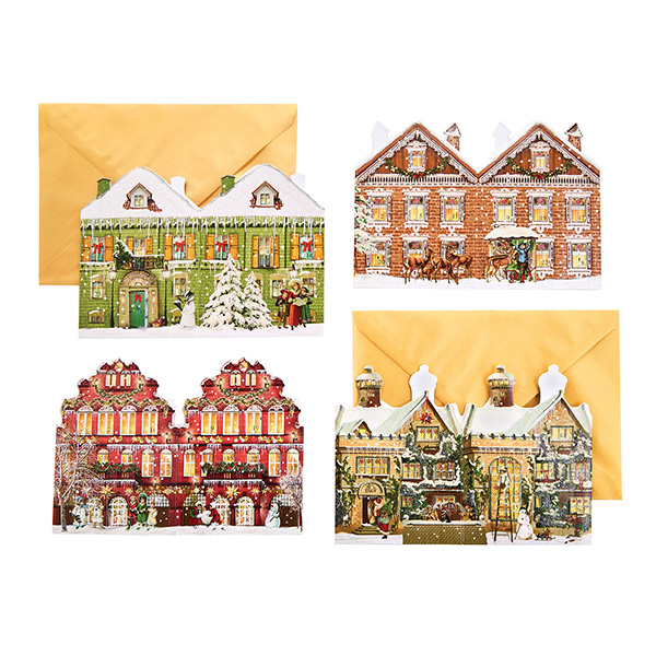 Tiny House Advent Calendars - Set of 4
