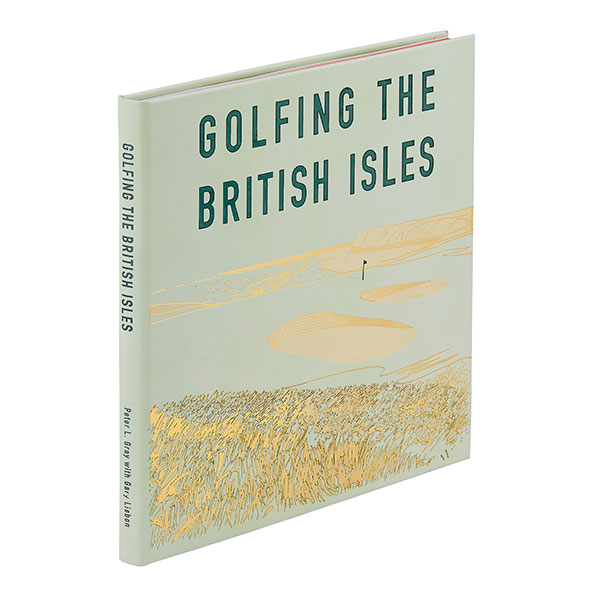 Golfing the British Isles Personalized Leather Edition Hardcover