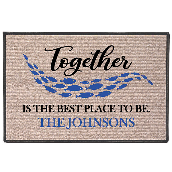 Personalized Together Doormat