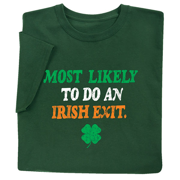 Irish Exit Shirts