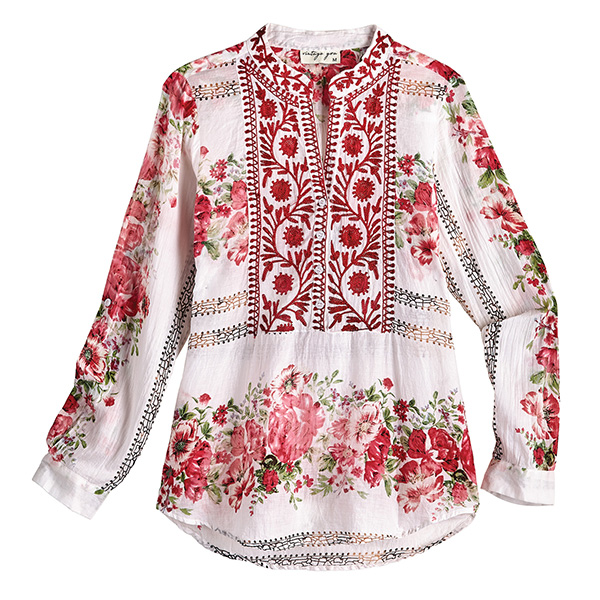 Rosalie Embroidered Blouse | Acorn