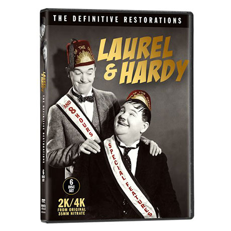 Laurel & Hardy Definitive Restorations DVDs