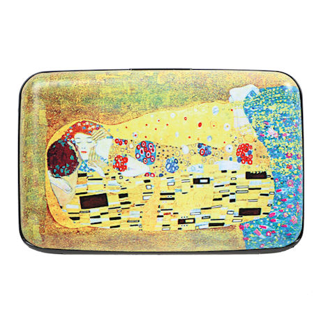 Fine Art Identity Protection RFID Wallet - Klimt The Kiss