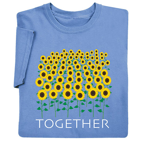 Together Sunflower T-T-Shirt or Sweatshirt or SweatT-Shirt or Sweatshirt