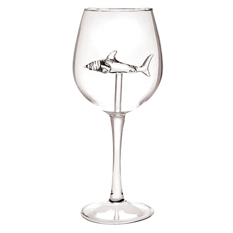 Shark Wine Glass 