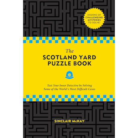 Scotland Yard Puzzles Paperback Book